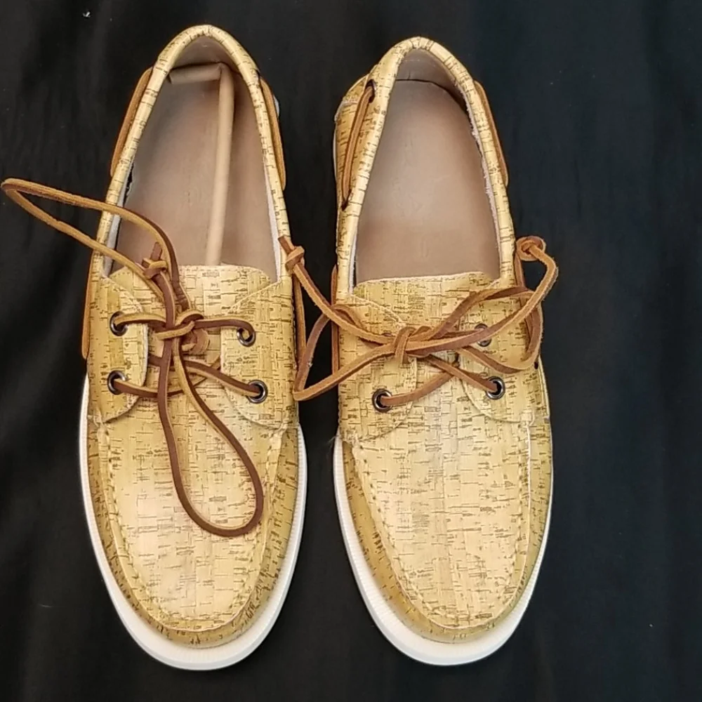 Froats Cork Boat Men's Shoes Sz 7